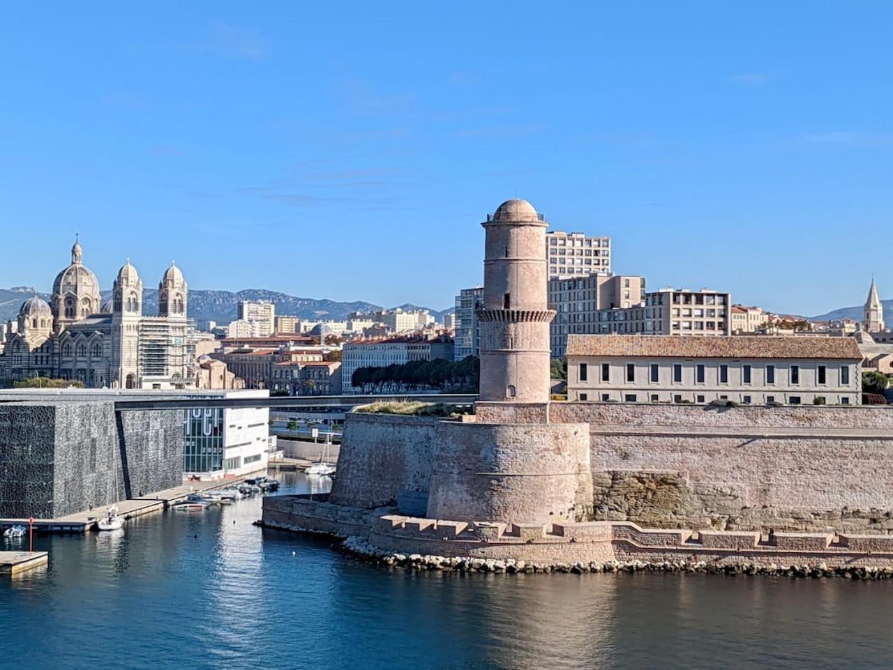 Studio Cathedrale Vieux-Port - Mucem - Vieille Charite Marseille Exteriér fotografie